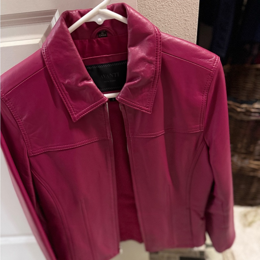 Leather jacket